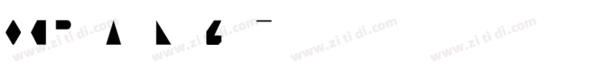 OCR A LIGHT字体转换